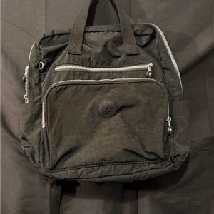 Kipling Black Travel Backpack